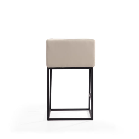 Embassy Counter Stool in Cream and Black - Ornate Home