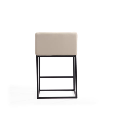 Embassy Counter Stool in Cream and Black - Ornate Home