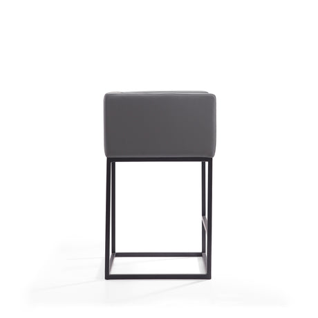 Embassy Counter Stool in Grey and Black - Ornate Home