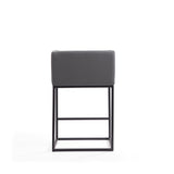 Embassy Counter Stool in Grey and Black (set of 3) - Ornate Home