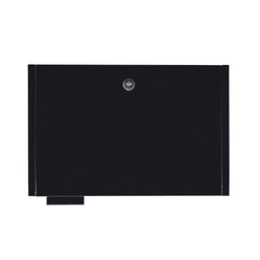 Ember Black Nightstand with USB - Ornate Home
