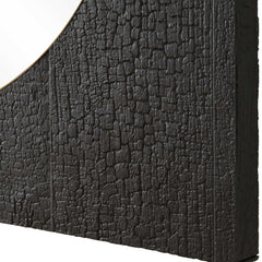 Ember Black Square Mirror - Ornate Home