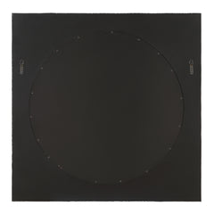 Ember Black Square Mirror - Ornate Home