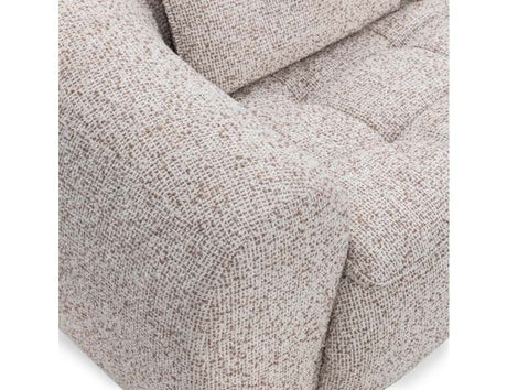 Ember Cream White Upholstered Sofa - Ornate Home