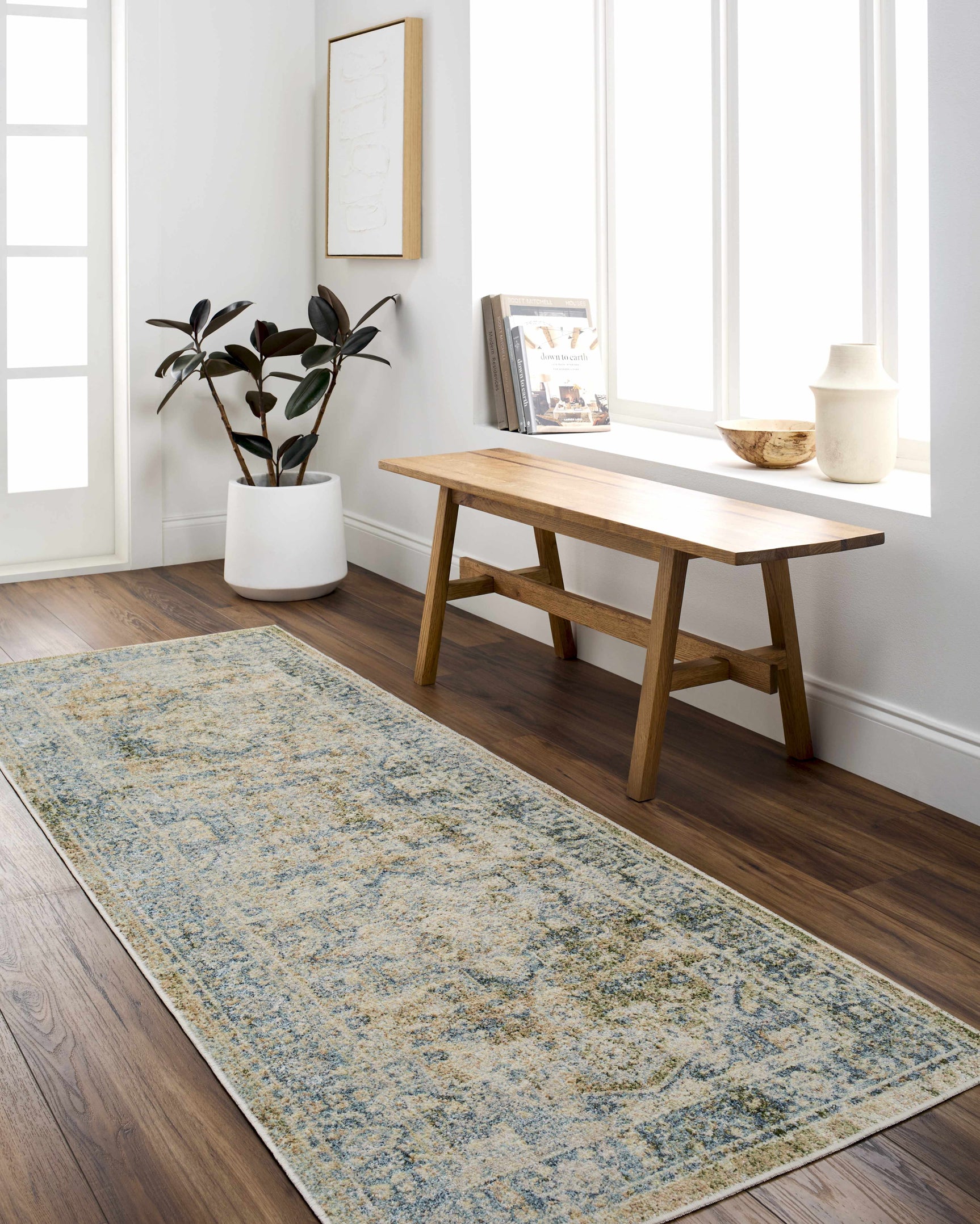 Ember Washable Area Rug - Clearance - Ornate Home