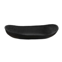 Ember Weave Black Indoor-Outdoor Oblong Bowl - Ornate Home