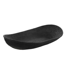 Ember Weave Black Indoor-Outdoor Oblong Bowl - Ornate Home