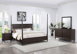 Emberlyn Brown 4-piece Eastern King Bedroom Set - Ornate Home