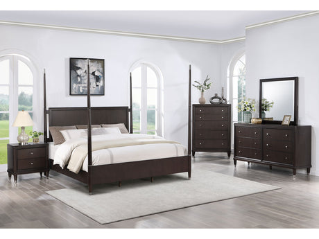 Emberlyn Brown 5-piece Eastern King Bedroom Set - Ornate Home