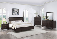 Emberlyn Brown 5-piece Queen Bedroom Set - Ornate Home