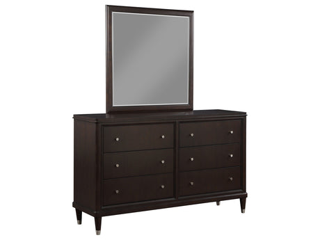 Emberlyn Brown Dresser with Mirror - Ornate Home