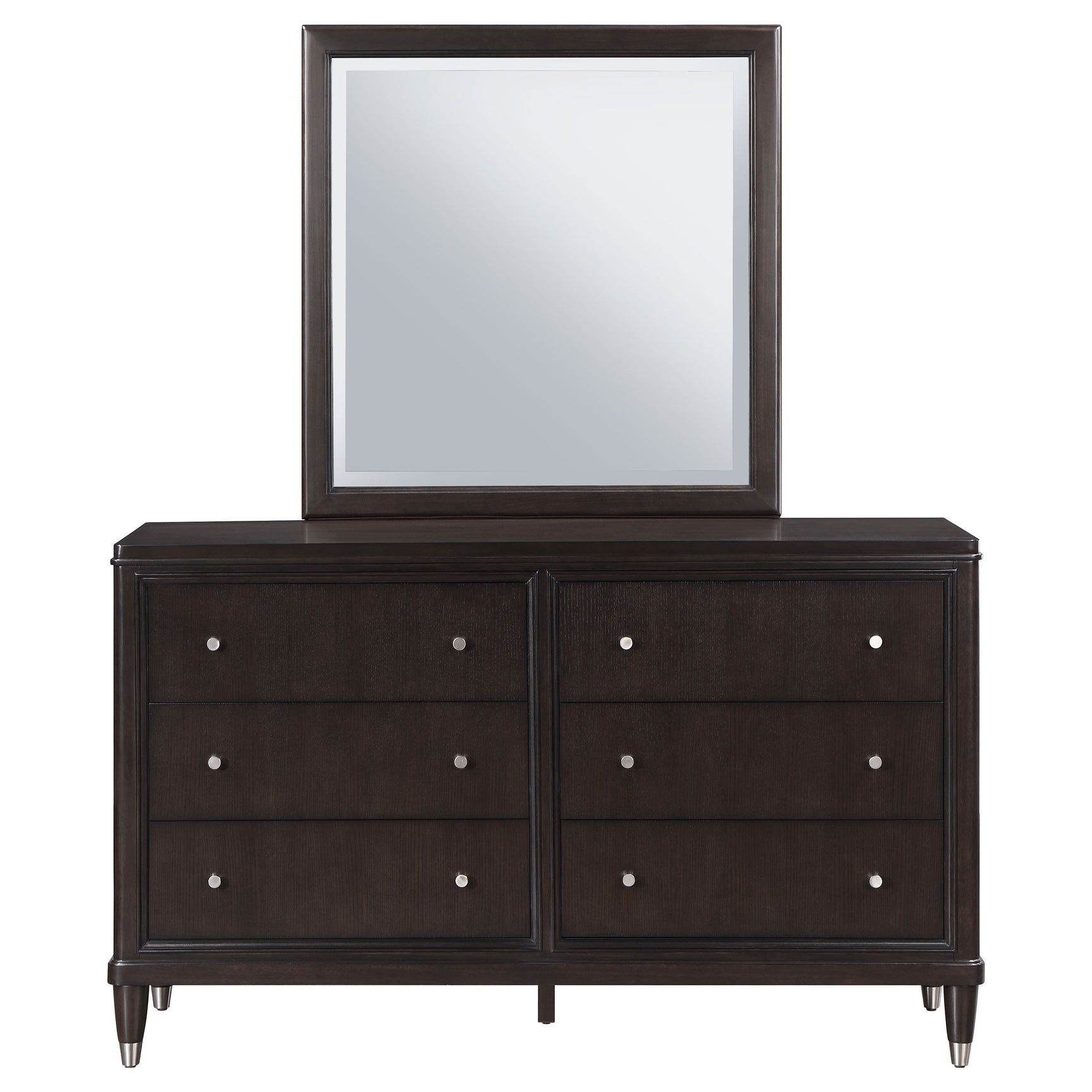 Emberlyn Brown Dresser with Mirror - Ornate Home