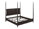 Emberlyn Brown Queen Poster Bed - Ornate Home