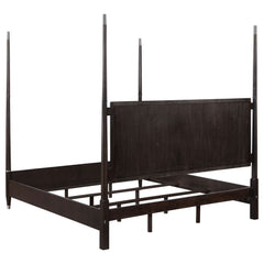 Emberlyn Brown Queen Poster Bed - Ornate Home