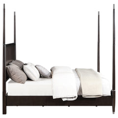 Emberlyn Brown Queen Poster Bed - Ornate Home