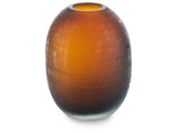 Embersen Amber Vase (8''H) - Ornate Home