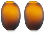 Embersen Amber Vase (Online Special Price) (11''H) - Ornate Home