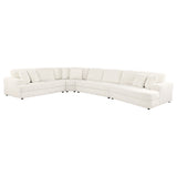 Emberson Ivory 4-piece Sectional Sofa - Ornate Home