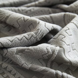 Embossed Geometric Elastic Sofa Cover Boho Stylish Decorative Furniture Covers - Ornate Home