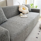 Embossed Geometric Elastic Sofa Cover Boho Stylish Decorative Furniture Covers - Ornate Home
