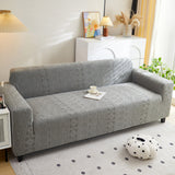 Embossed Geometric Elastic Sofa Cover Boho Stylish Decorative Furniture Covers - Ornate Home