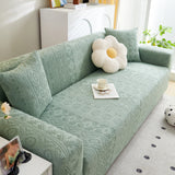 Embossed Geometric Elastic Sofa Cover Boho Stylish Decorative Furniture Covers - Ornate Home