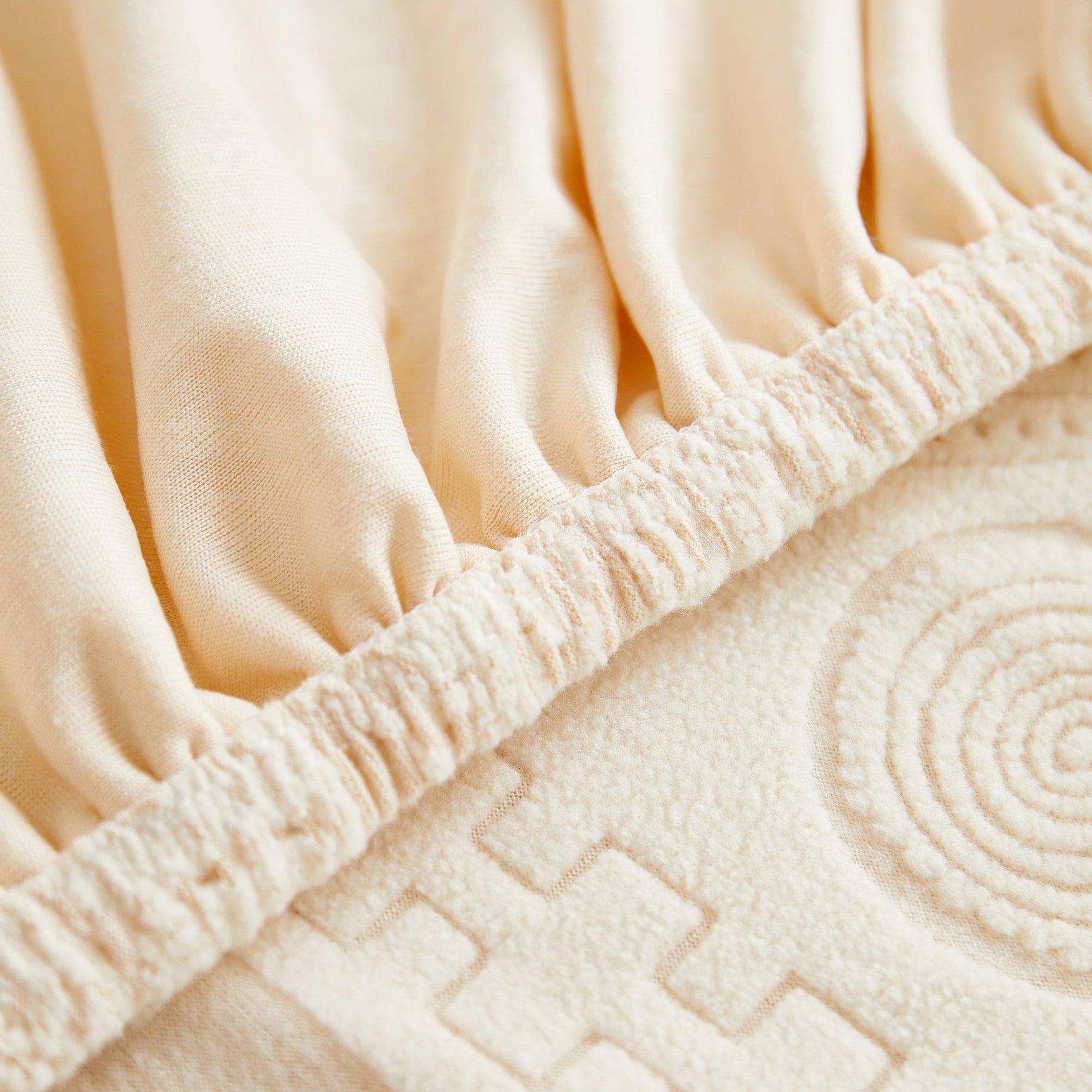 Embossed Geometric Elastic Sofa Cover Boho Stylish Decorative Furniture Covers - Ornate Home
