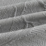 Embossed Leaf Pattern Sofa Cover Blanket for Couch, Soft Cooling Textured Couch Cover - Ornate Home