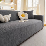 Embossed Lines Couch Covers Stretchable Non-Slip & Washable Sofa Slipcovers - Ornate Home