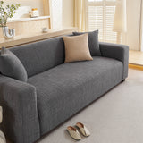 Embossed Lines Couch Covers Stretchable Non-Slip & Washable Sofa Slipcovers - Ornate Home