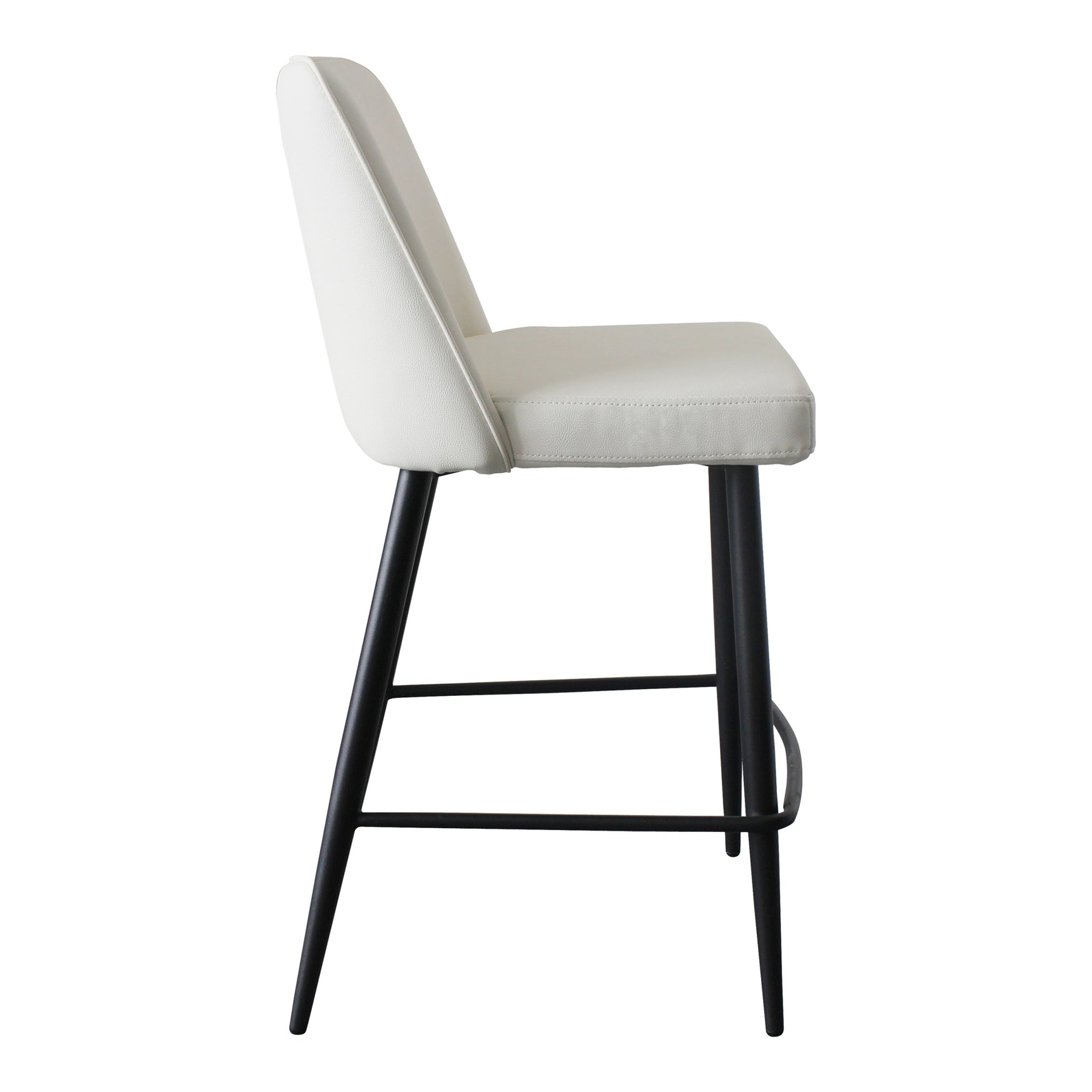 Emelia White Stool Counter - Ornate Home