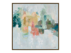 Emeralds Green/Yellow Canvas - Ornate Home