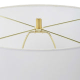 Emerie Textured White Table Lamp - Ornate Home