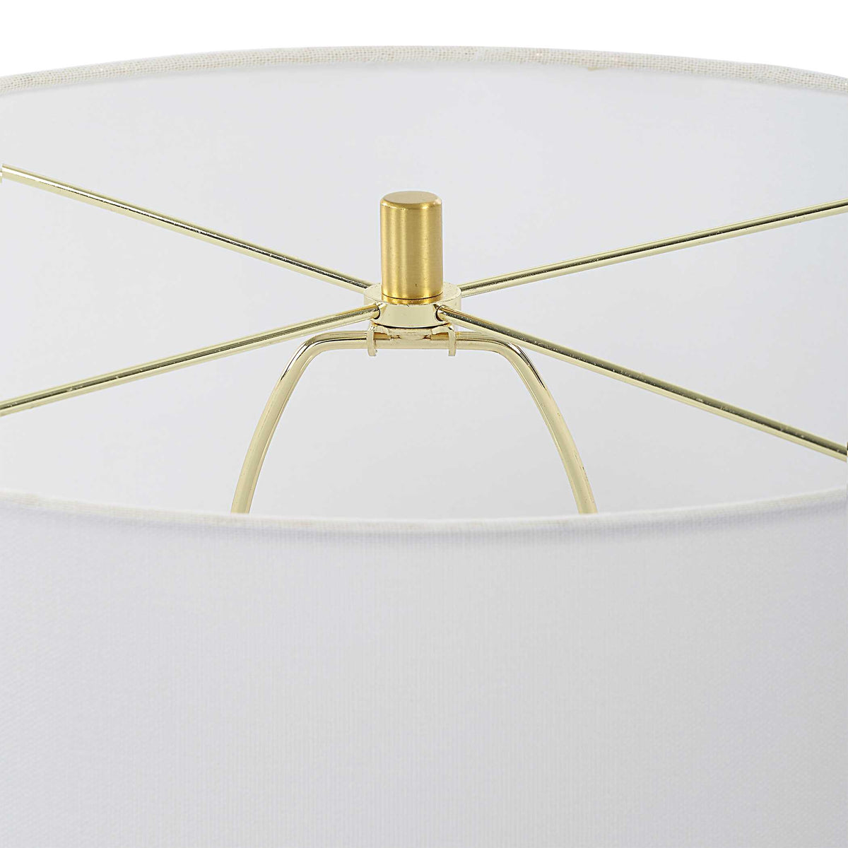 Emerie Textured White Table Lamp - Ornate Home