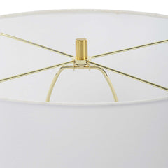 Emerie Textured White Table Lamp - Ornate Home