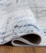 Emertonly Blue/White/Gray Washable Large Rug (Online Special Price) - Ornate Home