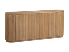 Emery Brown Four-Door Sideboard - Ornate Home