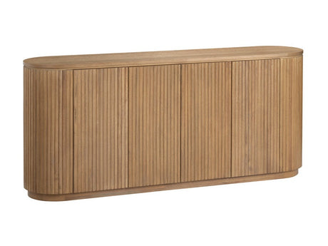 Emery Brown Four-Door Sideboard - Ornate Home