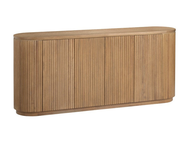 Emery Brown Four-Door Sideboard - Ornate Home