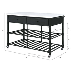 Emery Kitchen Island - Ornate Home
