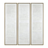 Emery White/Gold Canvas - Ornate Home