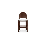 Emil Cream/Natural Walnut Counter Stool - Ornate Home