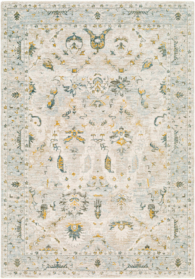 Emile Textured Rug with Fringes - Ornate Home