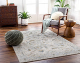 Emile Textured Rug with Fringes - Ornate Home