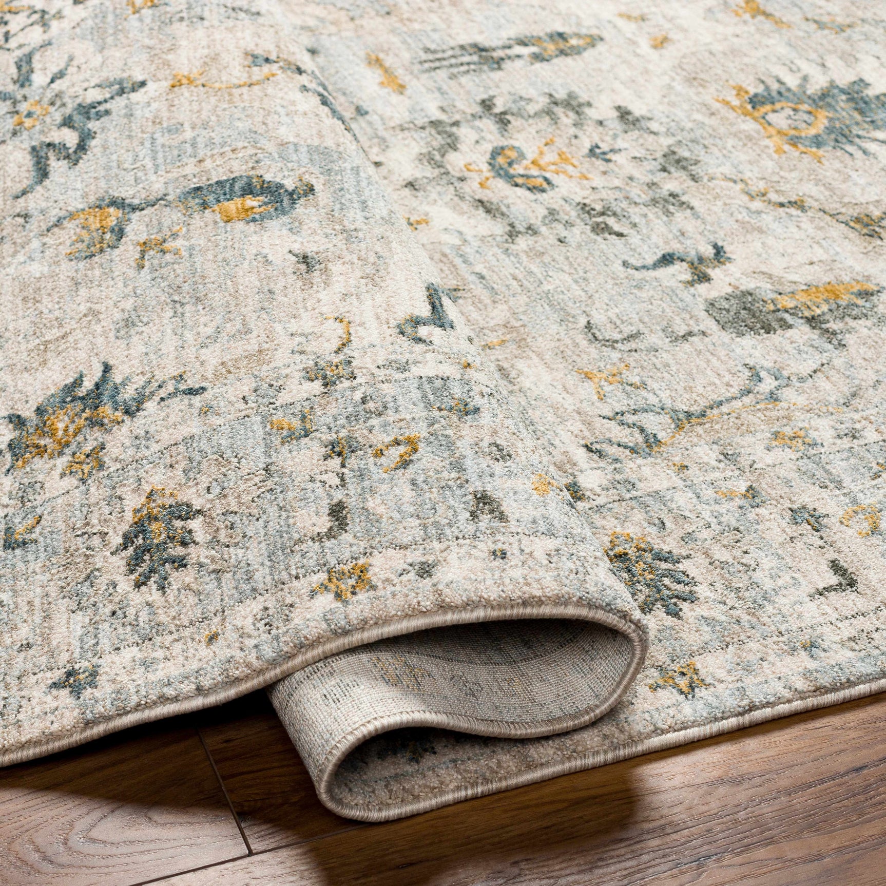 Emile Textured Rug with Fringes - Ornate Home