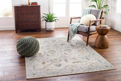 Emile Textured Rug with Fringes - Ornate Home