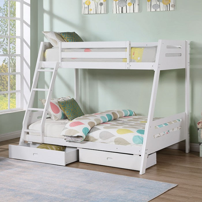 Emilee Twin/Full Bunk Bed - Ornate Home