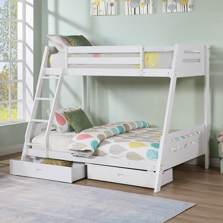 Emilee Twin/Full Bunk Bed - Ornate Home