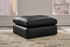 Emilia Black Leather Modular Sectional Units - Ornate Home