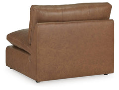 Emilia Caramel 3-Piece Sectional Sofa, 2-Piece Sectional Loveseat and Ottoman - Ornate Home
